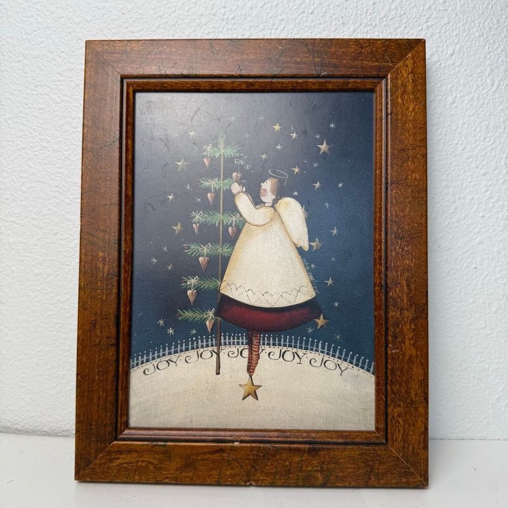 Mary Beth Baxter Folk Art Framed Print 11x9 - Picture 2 of 9